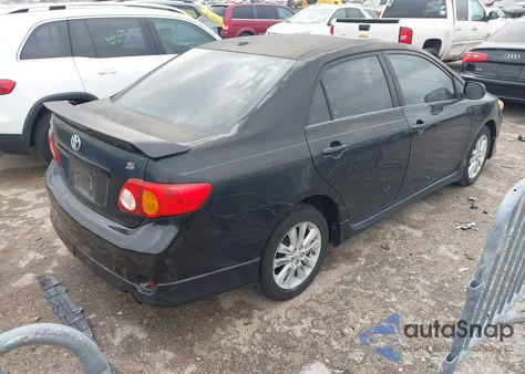 2009 Toyota Corolla S z USA, uszkodzony, nr VIN 1NXBU40E19Z111593